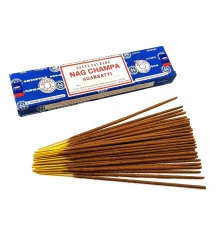 Nagchampa (Нагчампа) (40 грм.) (Satya) масала благовоние купить в интернет магазине подарков ПраздникШоп