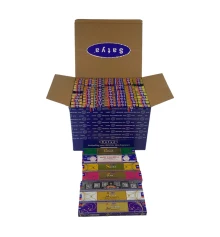 Благовония набор «Natural Series» (7 видов по 12 шт. итого 84 шт.) (15 gm) (Satya) пыльцовое благовоние купить в интернет магазине подарков ПраздникШоп