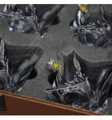 Набор LEO 6 - хрустальные стаканы (Полиция) купить в интернет магазине подарков ПраздникШоп