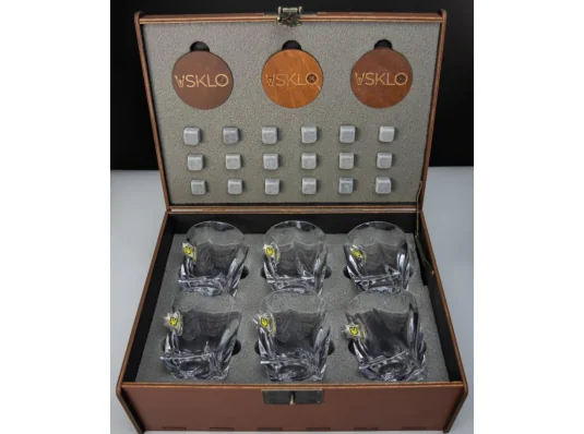 Набір LEO 6 - кришталеві склянки (Поліція) купить в интернет магазине подарков ПраздникШоп