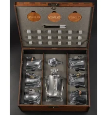 Набір LEO 7 - кришталевий графин і склянки MIX купить в интернет магазине подарков ПраздникШоп