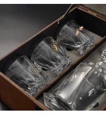 Набор LEO 7 - хрустальный графин и стаканы MIX купить в интернет магазине подарков ПраздникШоп