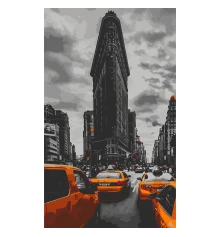 Картина по номерам SANTI Такси Нью Йорка 30х50 см купить в интернет магазине подарков ПраздникШоп
