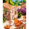 Картина по номерам SANTI Французский завтрак 40х50 см