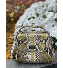 Сумочка из кожи питона (27×19×15 см) купить в интернет магазине подарков ПраздникШоп