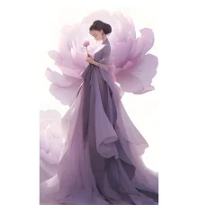 Алмазная мозаика ПРЕМИУМ Цветочный мир размером 30х40 см (HEG87037) купить в интернет магазине подарков ПраздникШоп