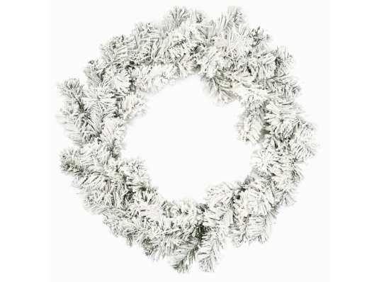 Венок Yes! Fun "Рождественский" d-35 заснеженный купить в интернет магазине подарков ПраздникШоп