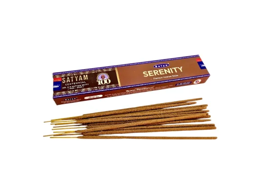 Serenity premium incence sticks (Умиротворенность) (Satya) масала благовоние 15 гр купить в интернет магазине подарков ПраздникШоп
