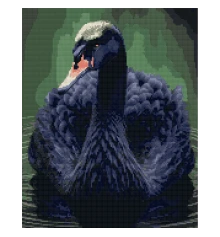 Алмазная мозаика SANTI Черный лебедь купить в интернет магазине подарков ПраздникШоп