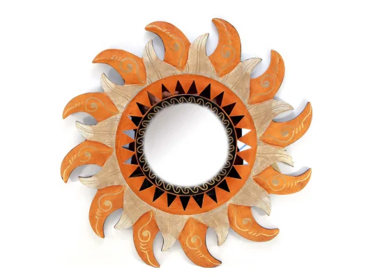 Зеркало мозаичное «Солнце» (d-50 cм) купить в интернет магазине подарков ПраздникШоп