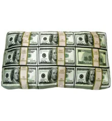 Подушка "Пачки денег" купить в интернет магазине подарков ПраздникШоп