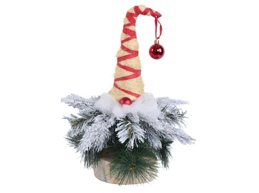 Елка-гномик Yes! Fun заснеженная белым снегом купить в интернет магазине подарков ПраздникШоп