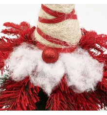 Елка-гномик Yes! Fun заснеженная красным снегом купить в интернет магазине подарков ПраздникШоп