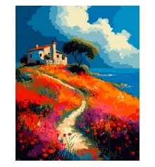 Картина по номерам SANTI Итальянская вилла 40х50 см купить в интернет магазине подарков ПраздникШоп