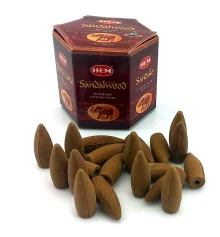 Sandalwood Back Flow Cones (Сандал купить в интернет магазине подарков ПраздникШоп