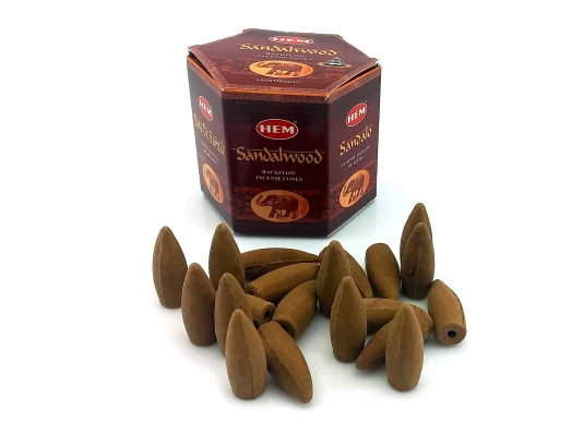 Sandalwood Back Flow Cones (Сандал купить в интернет магазине подарков ПраздникШоп