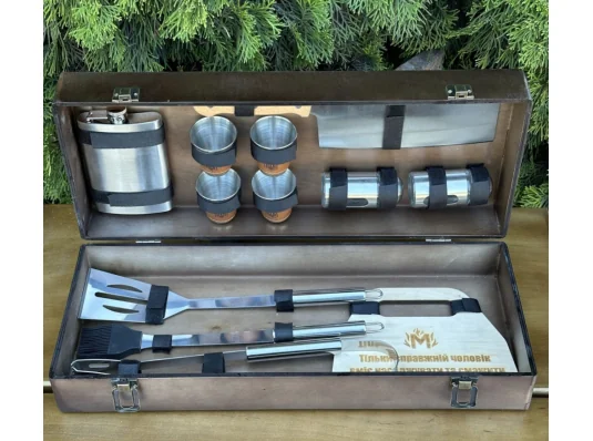 Набір для гриля №1 купить в интернет магазине подарков ПраздникШоп