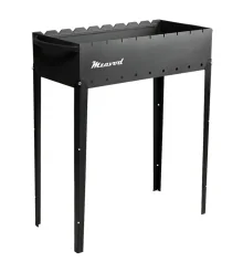 Мангал на 9 шампуров 2мм на ножках купить в интернет магазине подарков ПраздникШоп