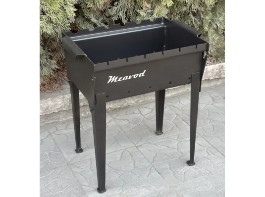 Мангал на 6 шампуров 3 мм на ножках купить в интернет магазине подарков ПраздникШоп