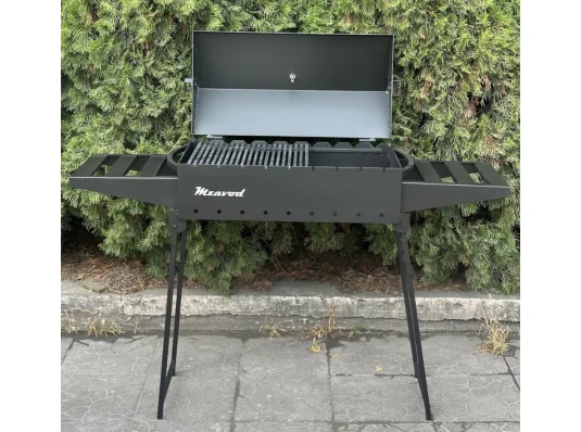 Мангал-барбекю на 9 шампуров 3мм портативный купить в интернет магазине подарков ПраздникШоп