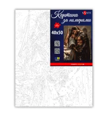 Картина по номерам SANTI Шипы и розы Объятия воина 40х50 см купить в интернет магазине подарков ПраздникШоп