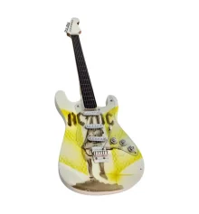 Гитара «AC/DC» миниатюра дерево (24×8 × 1.5 см) купить в интернет магазине подарков ПраздникШоп