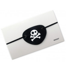 Повязка Пирата на глаз ( кожаная ) купить в интернет магазине подарков ПраздникШоп