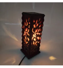 Соляная лампа из гималайской соли «Солнечные листья» (27×10.8×10.8 cм) купить в интернет магазине подарков ПраздникШоп