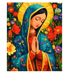 Картина по номерам SANTI Молитва сердца 40х50 см купить в интернет магазине подарков ПраздникШоп