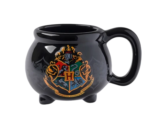 Кружка Гарри Поттер Котелок с гербрм Хогвартс купить в интернет магазине подарков ПраздникШоп