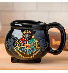 Кружка Гарри Поттер Котелок с гербрм Хогвартс купить в интернет магазине подарков ПраздникШоп