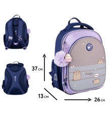 Рюкзак школьный полукаркасный YES Pusheen Playful S-109 купить в интернет магазине подарков ПраздникШоп