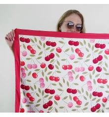 Платок Вишенки купить в интернет магазине подарков ПраздникШоп