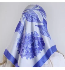 Платок Гортензия купить в интернет магазине подарков ПраздникШоп