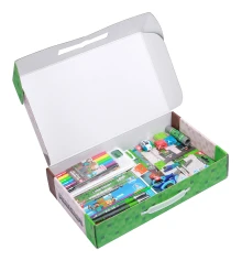 Набор канцелярии Yes Подарочный набор школьника Minecraft купить в интернет магазине подарков ПраздникШоп