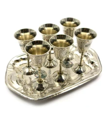 Рюмки бронзовые цветные (н-р 6 шт./30мл) (Cordial Set CDC) купить в интернет магазине подарков ПраздникШоп