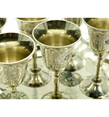 Рюмки бронзовые цветные (н-р 6 шт./30мл) (Cordial Set CDC) купить в интернет магазине подарков ПраздникШоп