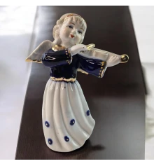 Фигурка ангела со скрипкой «Мелодия небес» (14.6×7 см) купить в интернет магазине подарков ПраздникШоп