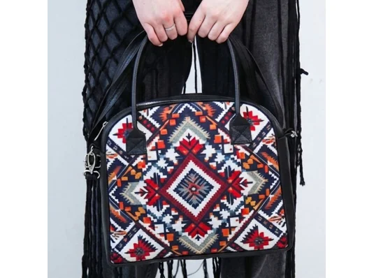Сумка жіноча Гуцульський орнамент купить в интернет магазине подарков ПраздникШоп