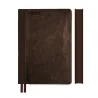 Ежедневник Leo Planner Nebraska А5 датированный 2027 твердый коричневый 368 страниц