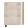 Ежедневник Leo Planner Lizard А5 датированный 2027 твердый кремовый 368 страниц