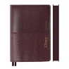 Ежедневник Leo Planner Royal А5 датированный 2027 твердый бордовый 368 страниц