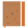 Ежедневник Leo Planner Amber А5 недатированный мягкий терракотовый 320 страниц