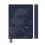 Ежедневник Leo Planner Fiore А5 недатированный мягкий синий 320 страниц