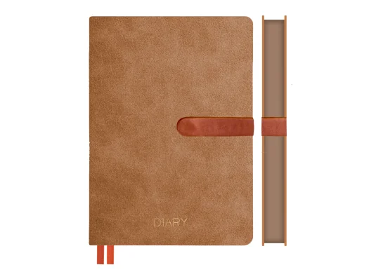 Ежедневник Leo Planner Toscana А5 недатированный мягкий песочный 320 страниц купить в интернет магазине подарков ПраздникШоп