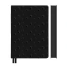 Ежедневник Leo Planner Dotts А5 датированный твердый черный 368 страниц