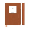 Ежедневник Leo Planner Rigato А5 датированный 2027 мягкий мокко 368 страниц