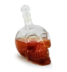 Графин Череп маленький купить в интернет магазине подарков ПраздникШоп