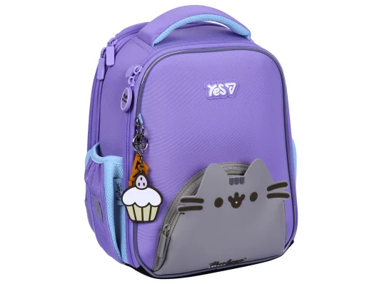 Рюкзак школьный каркасный Yes Pusheen Summer H-100S купить в интернет магазине подарков ПраздникШоп
