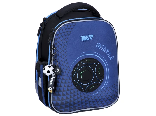 Рюкзак школьный каркасный Yes First Goal H-100S купить в интернет магазине подарков ПраздникШоп